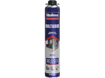 Espuma poliuretano multiusos pistola 700 ml quilosa