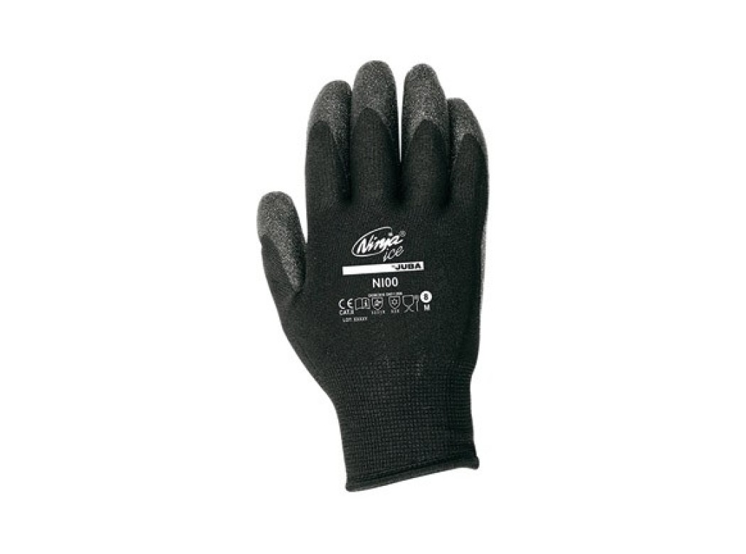 Guante nilon recubierto pvc interior vulrizo ninja ice invie