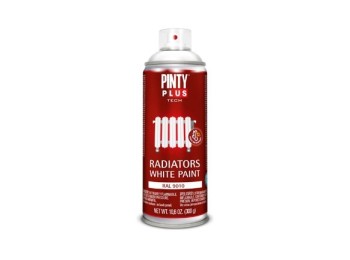 Pintura spray radiador tech 520 cc blanco pintyplus