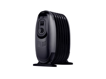 Radiador mini ecologico negro 7 elementos 600 w bastilipo