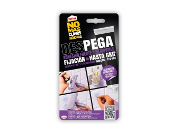 Adhesivo montaje no mas clavos pega despega 44 g pattex