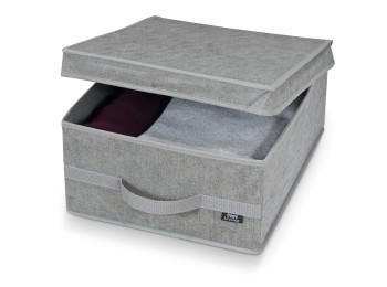 Caja guarda ropa stone m 35 x 45 x 18 cm domopak