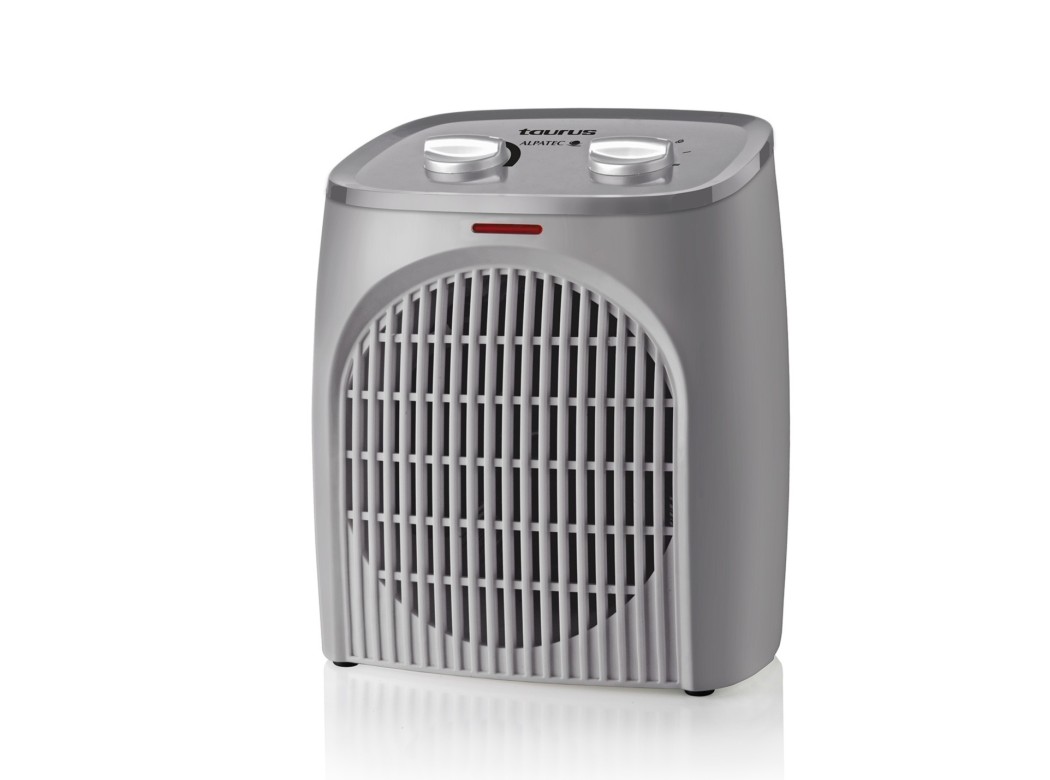 Calefactor tropicano baÑo ip21 2000 w gris taurus