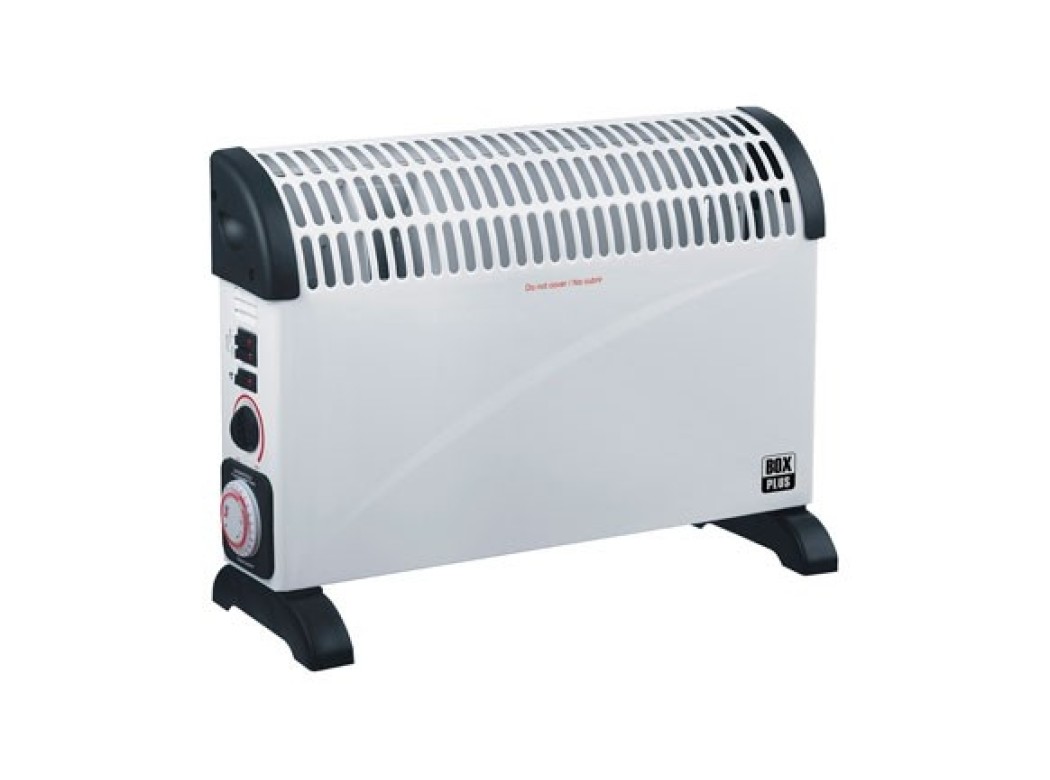 Convector box plus 2000w turbo temporizador box plus