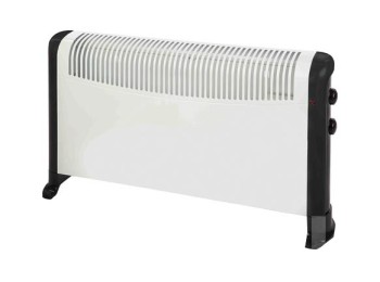 Convector estatico 800/1200/2000w blanco s&p