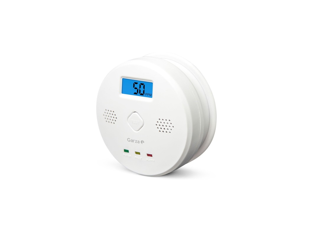 Detector co 360º alarma 85db indicador bateria baj abs blanc