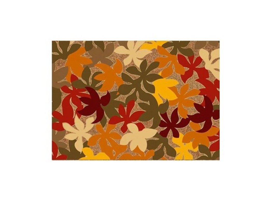 Felpudo coco estampado 70 x 40 cm otoÑo duett