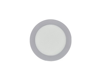 Downlight led empotrar redondo gris kone 30cm 24w 2400lm 600