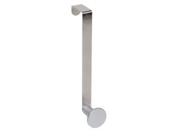 Gancho puerta inox 4 x 20 mm pomo cromo mate nesu