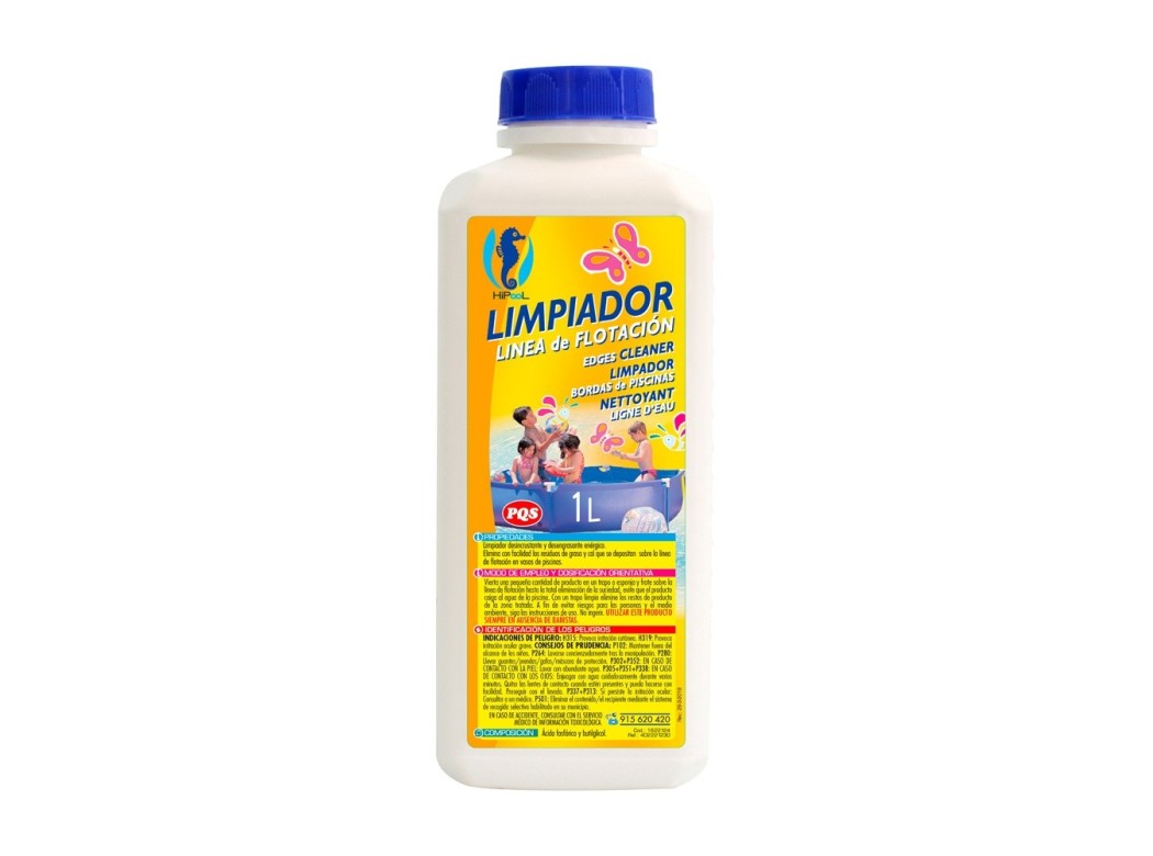 Limpiador linea flotacion para minipiscina 1l hipool - pqs