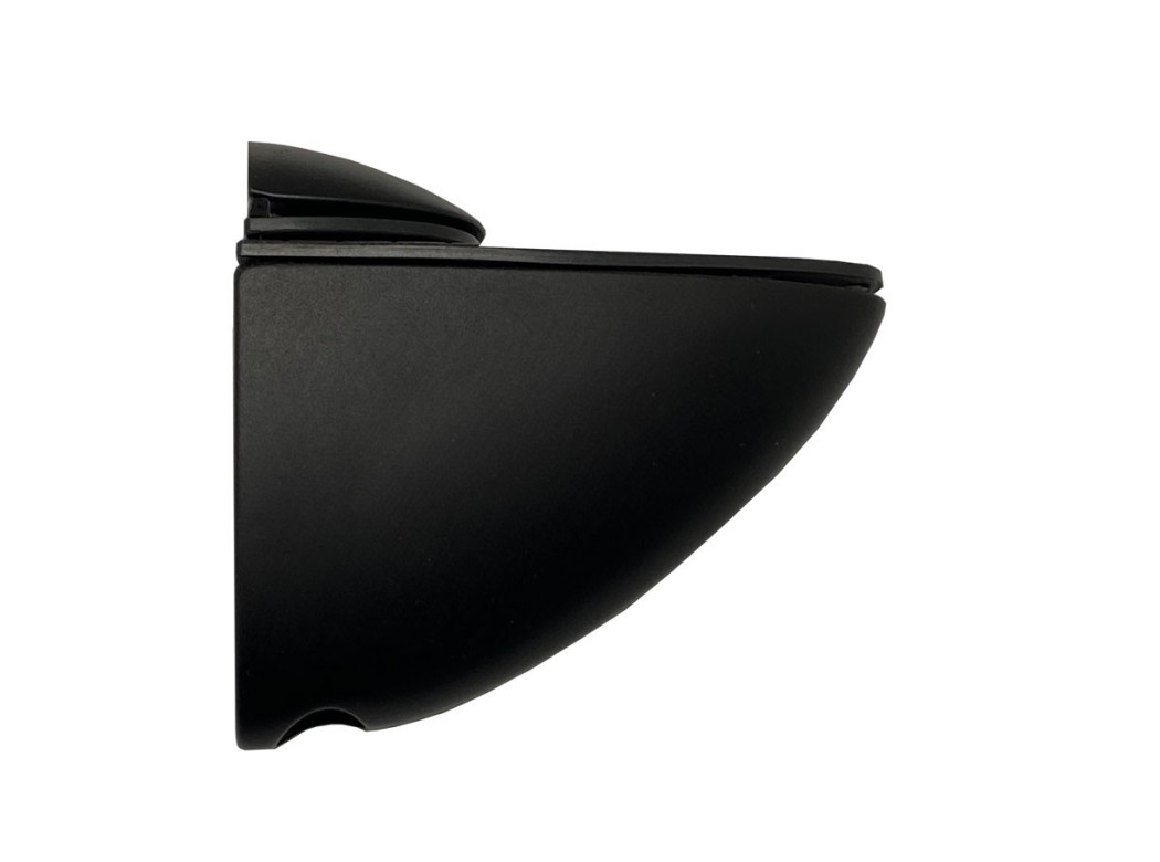 Soporte estante pelicano 75x65mm negro 2uds micel