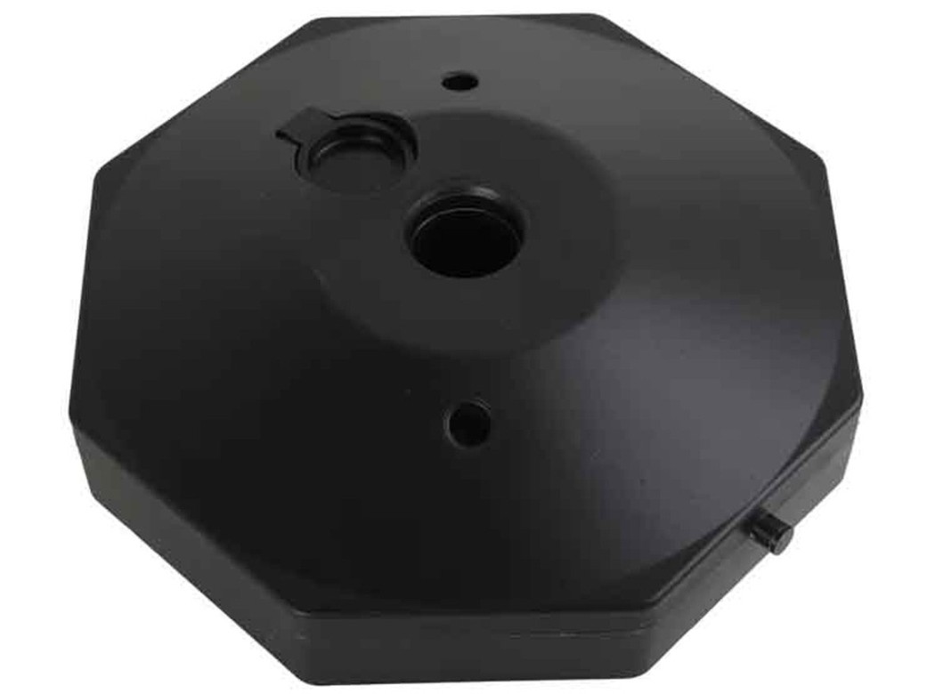 Base negra para poste rellenable para poste blanco/rojo s21