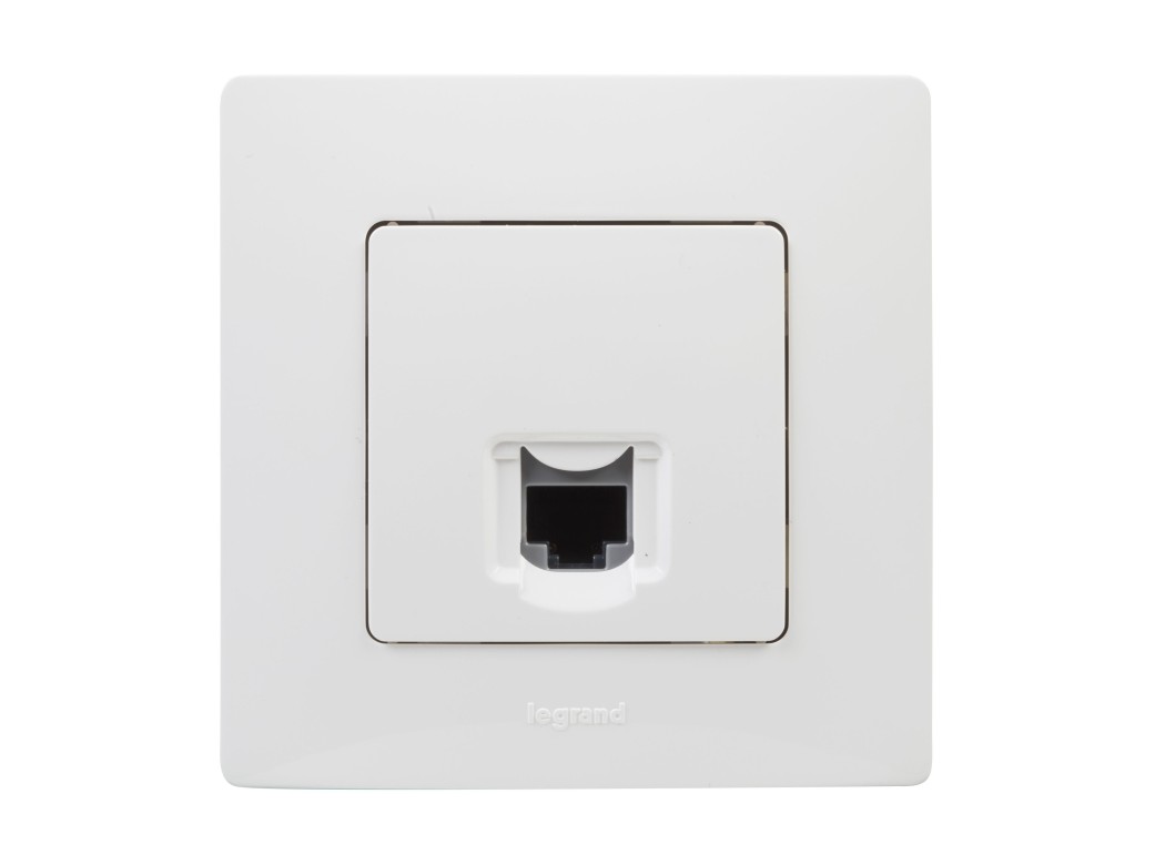 Base rj45 categoria 5 utp serie niloe legrand