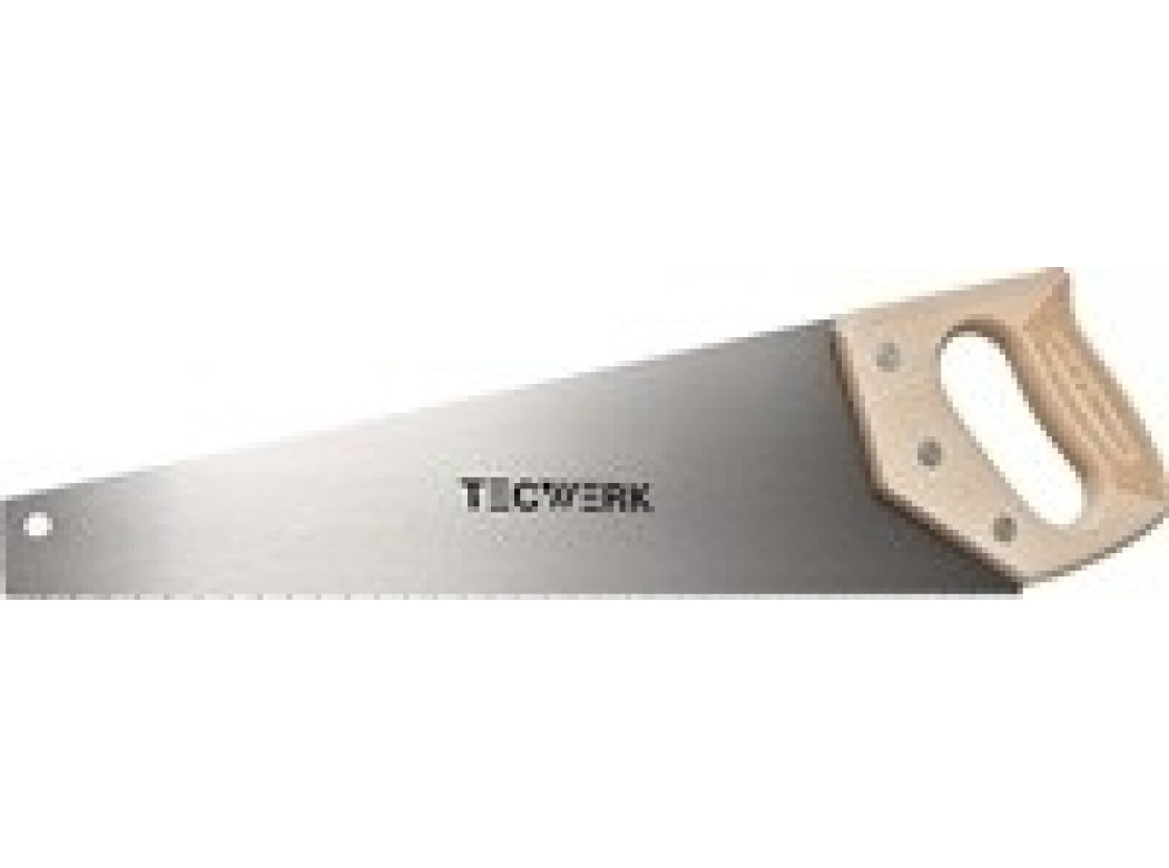 Serrucho acero m/madera 8dpp 400 mm tecwerk
