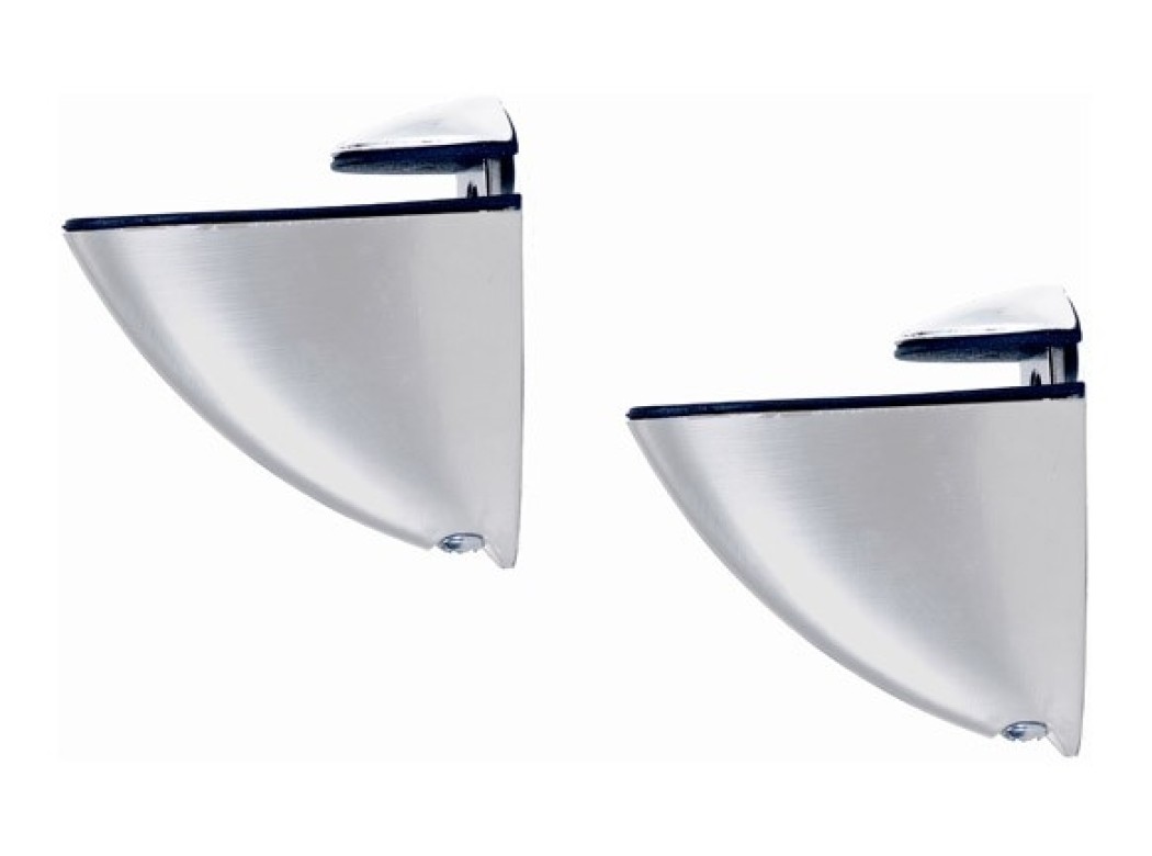 Soporte estante clip blanco 2uds fepre