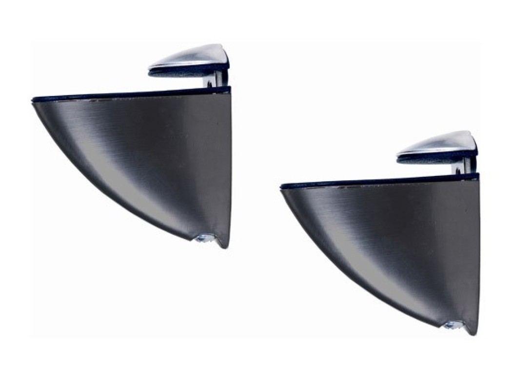 Soporte estante clip inox 2uds fepre