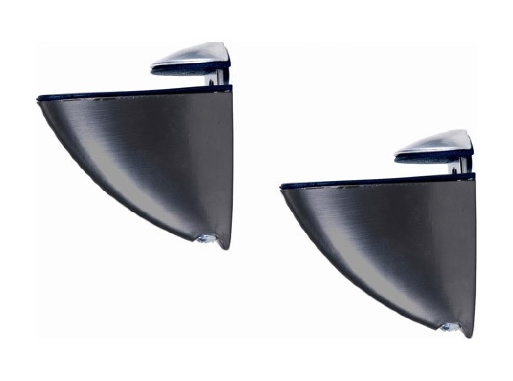 Soporte estante microclip inox 2uds fepre