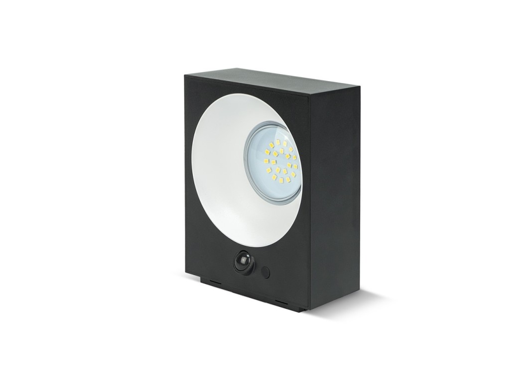 Aplique led solar onix 1000 lm sensor crep. 30h ip65 d/movim