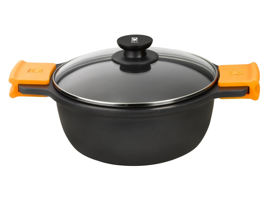 Cazuela alta aluminio fundido con tapa efficient 36 cm induc