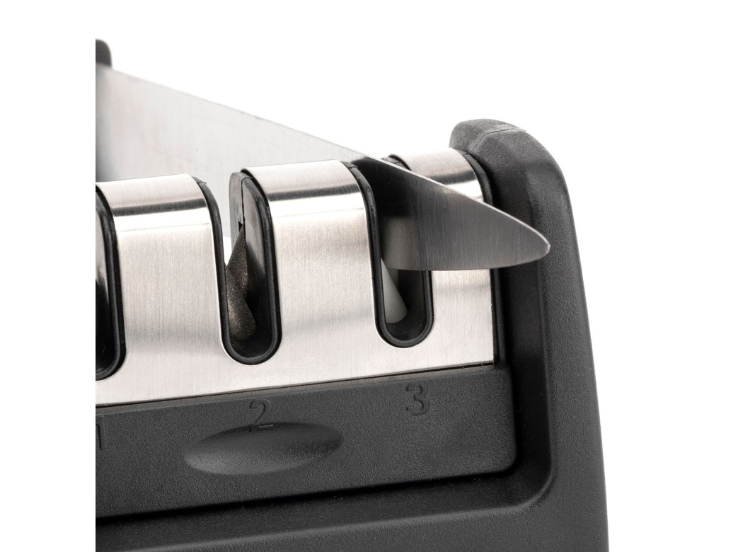 Afilador de cuchillos 3 pasos 6,4 x 21,6 x 5,2cm jata