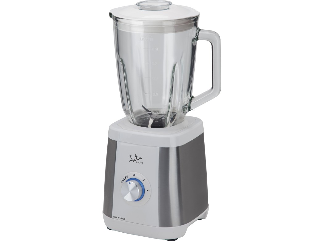 Batidora inox vaso de cristal1,5l 1300w 1,5l