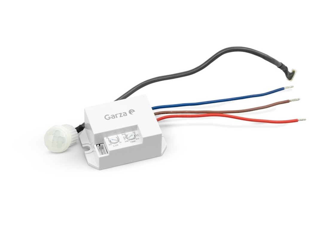 Detector movimiento integrable angulo 160-360º 8 mts reg. cr