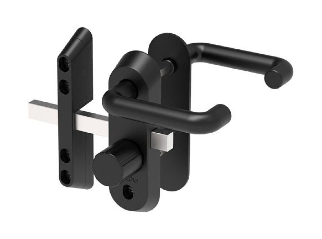 Manilla con cilindro seguridad 72mm para trateros y puertas