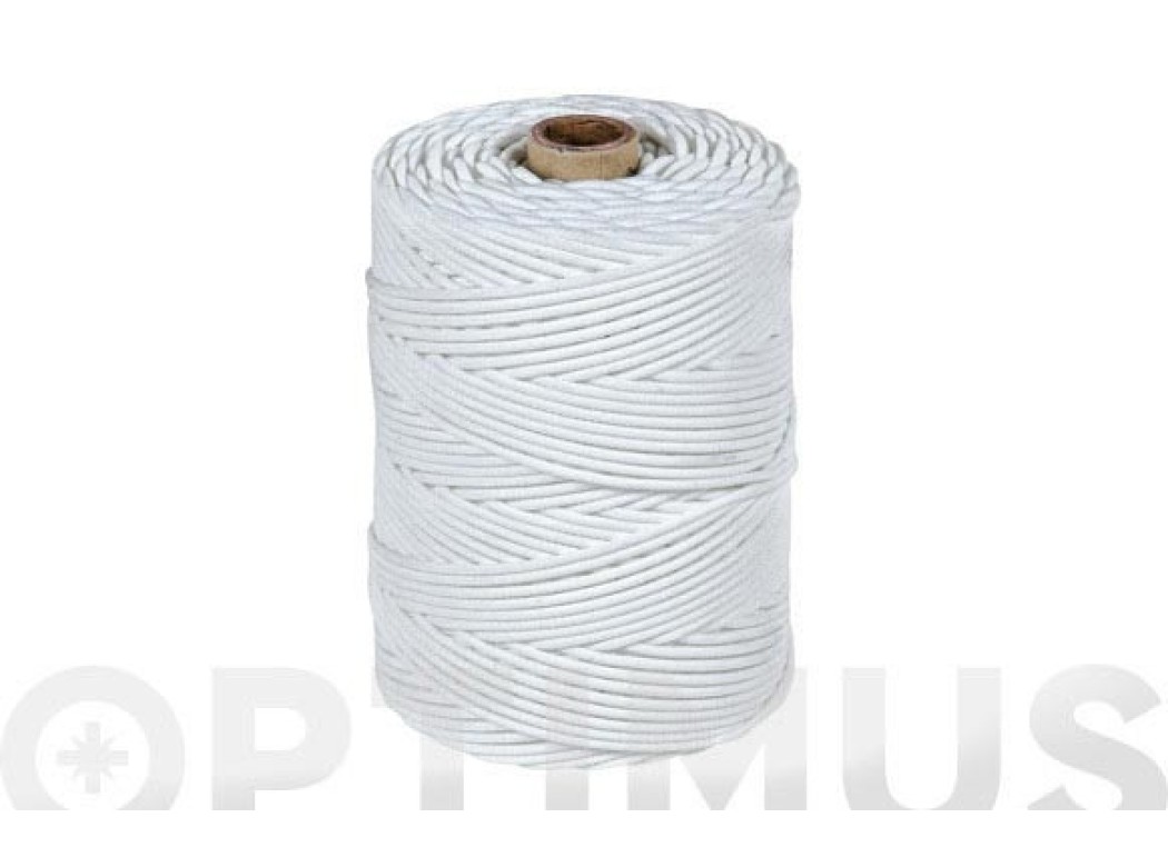 Cordon polietileno riel stor con alma Ø 3mm 200 mt blanco rombull