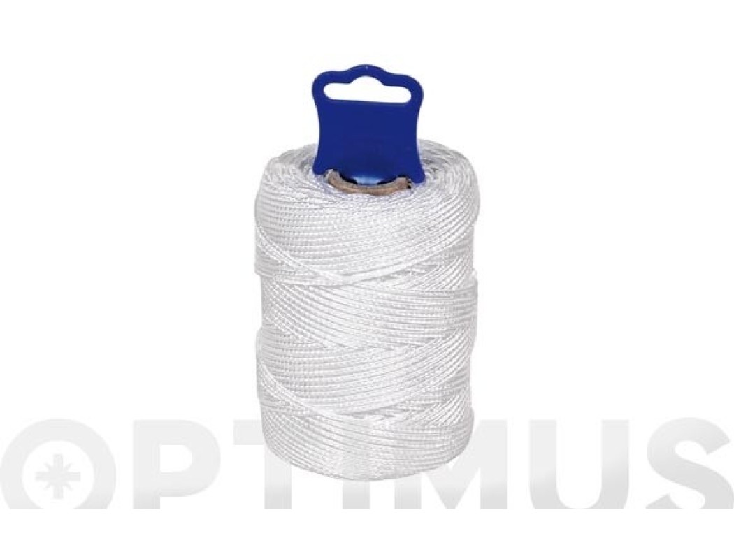 Hilo replanteo polipropileno trenzado Ø 1,8 mm 100 mt blanco rombull