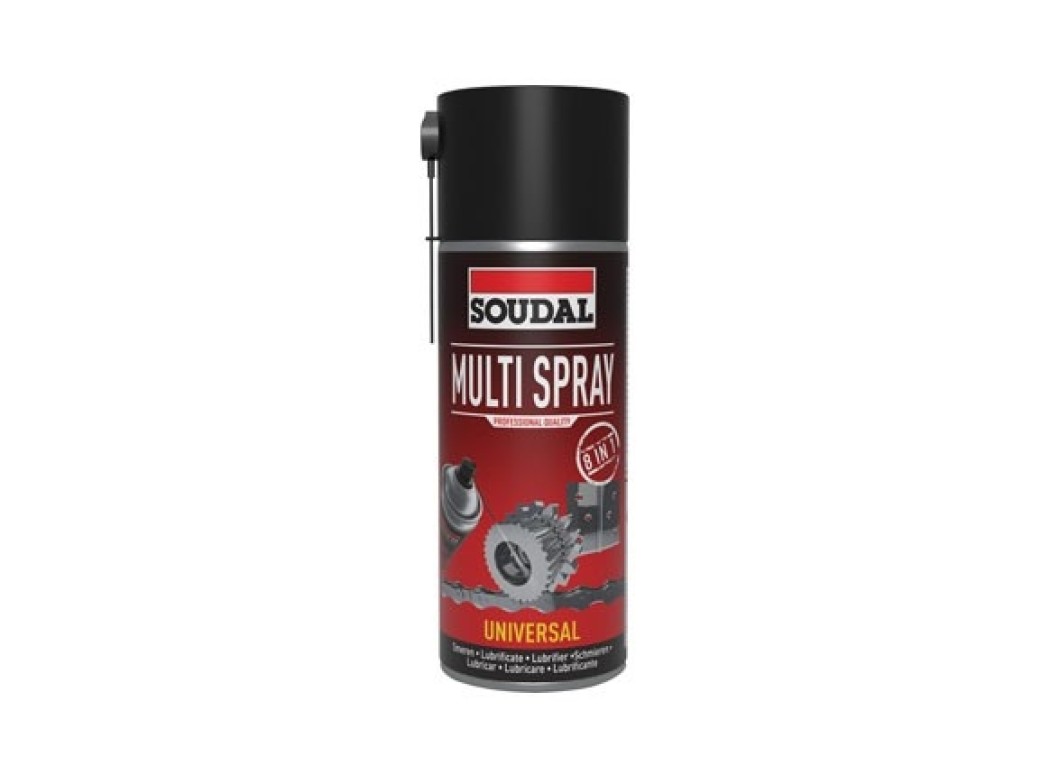 Lubricante spray multiusos 400 ml soudal