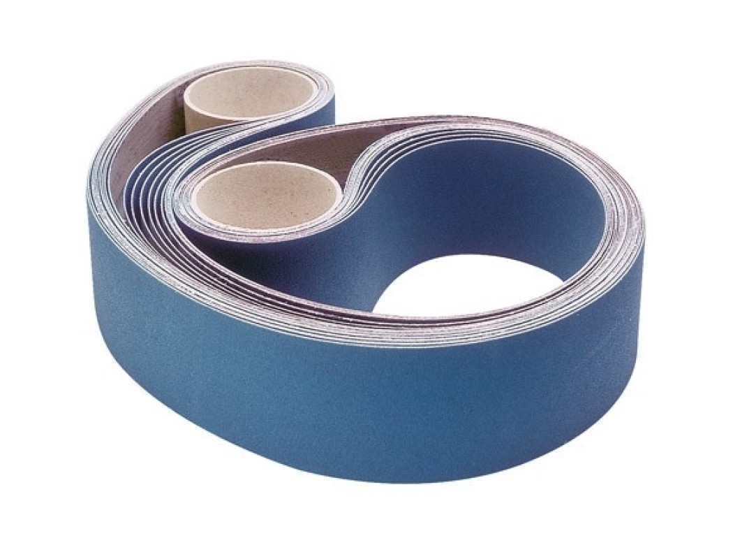 Banda lija 150x2000mm para inox corindon de circonio gr80 tecwerk