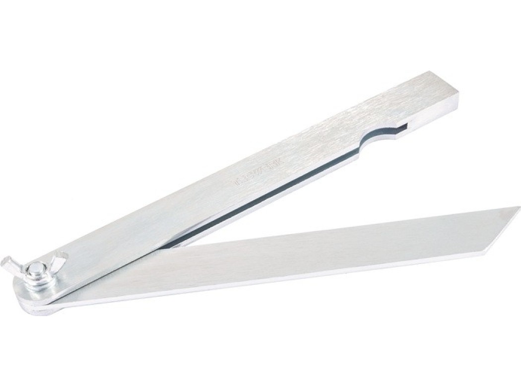 Falsa escuadra medicion acero galvanizo 200mm tecwerk