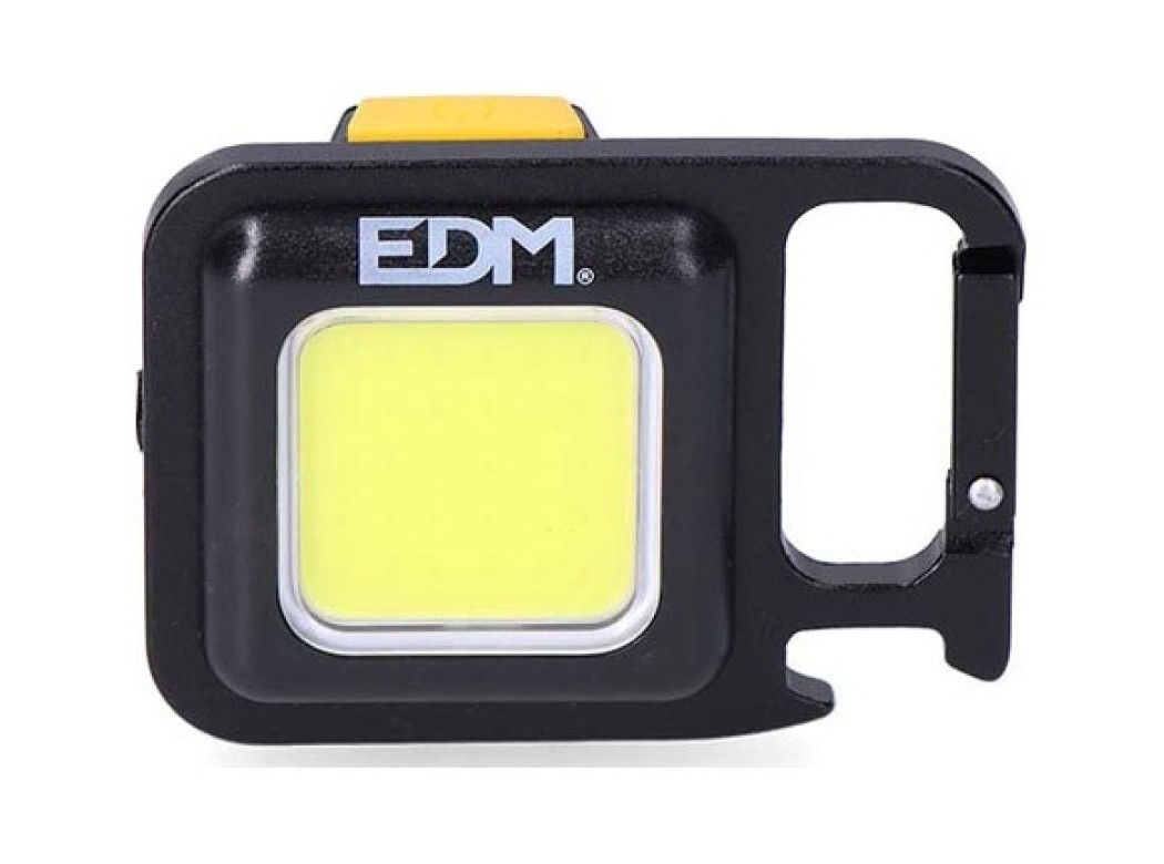 Linterna llavero led multifuncional 6w 150/300/500lm 6000k ip44 edm