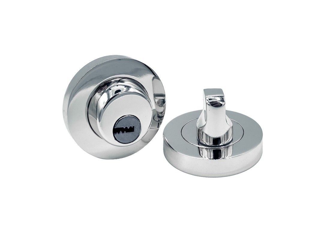 Muletilla roseta con llave canto redondo 1094 50mm niquel satinado micel