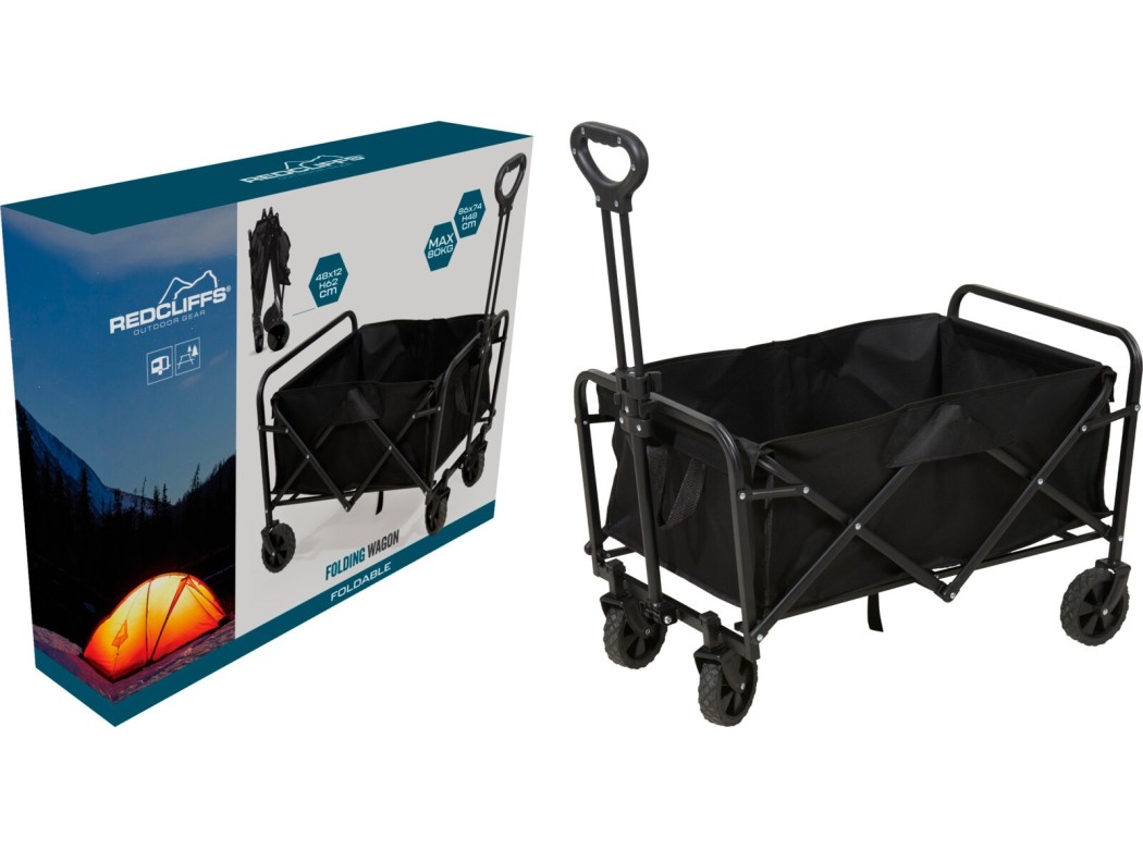 Carro multiuso plegable 86x74x48cm import
