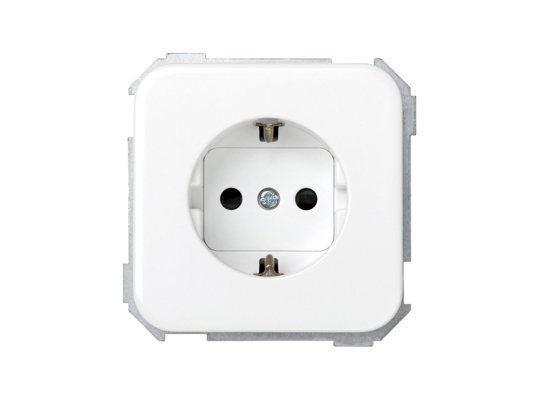 Base enchufe 2p + tt blanco s31 simon