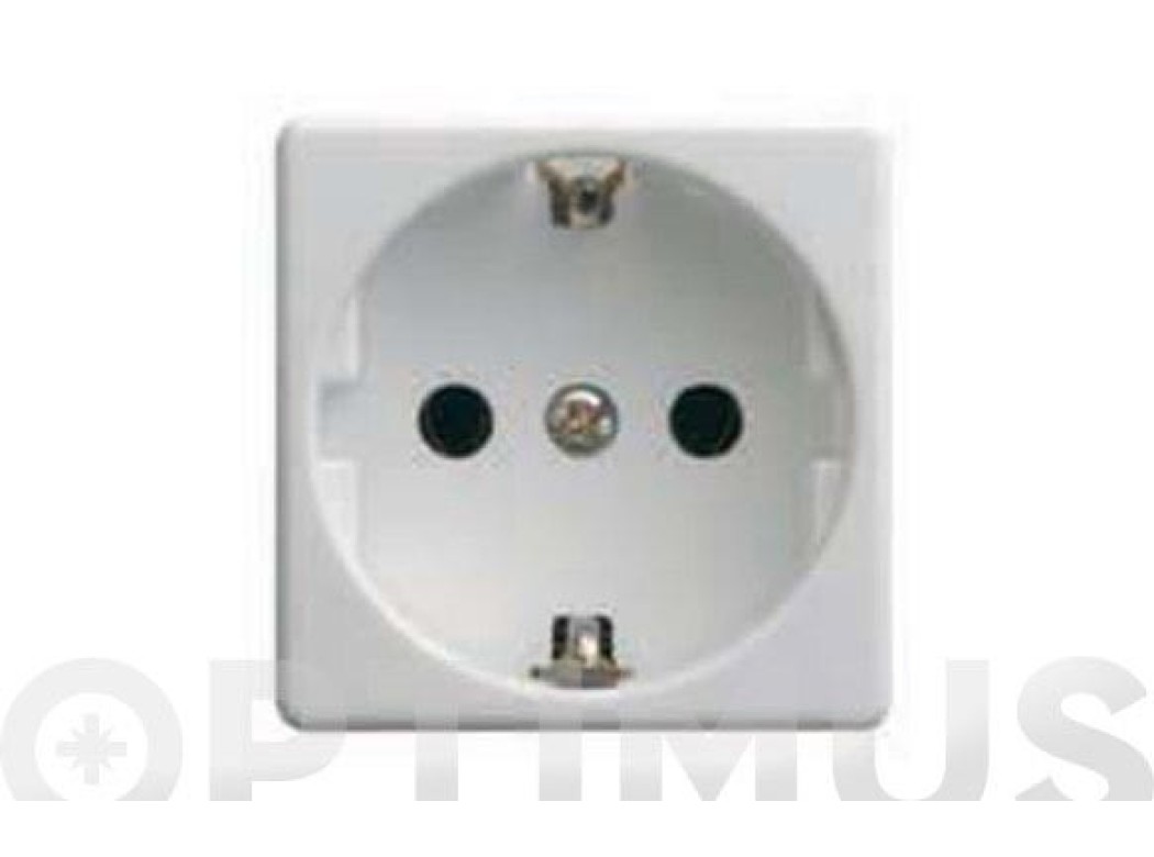 Base enchufe 2p+tt c/embornamiento rapido blanco serie 27 play simon