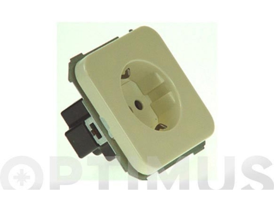 Base enchufe 2p+tt marfil s31 simon