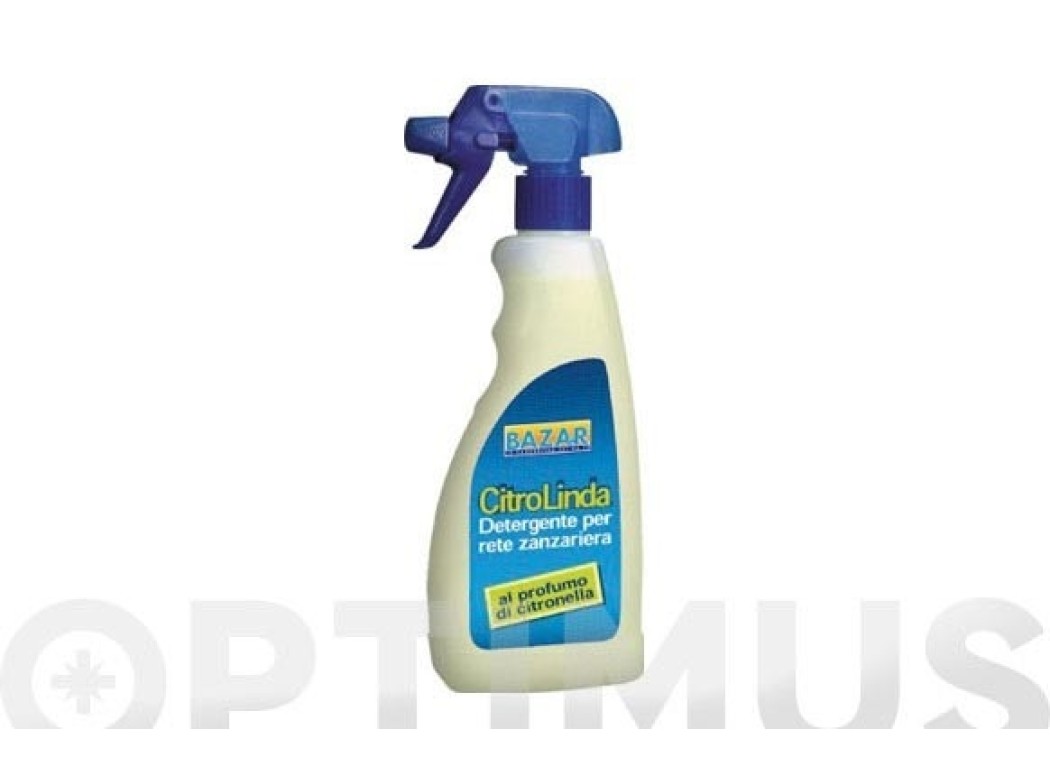 Detergente especial mosquitera fibra vidrio 750ml-citronela bazar