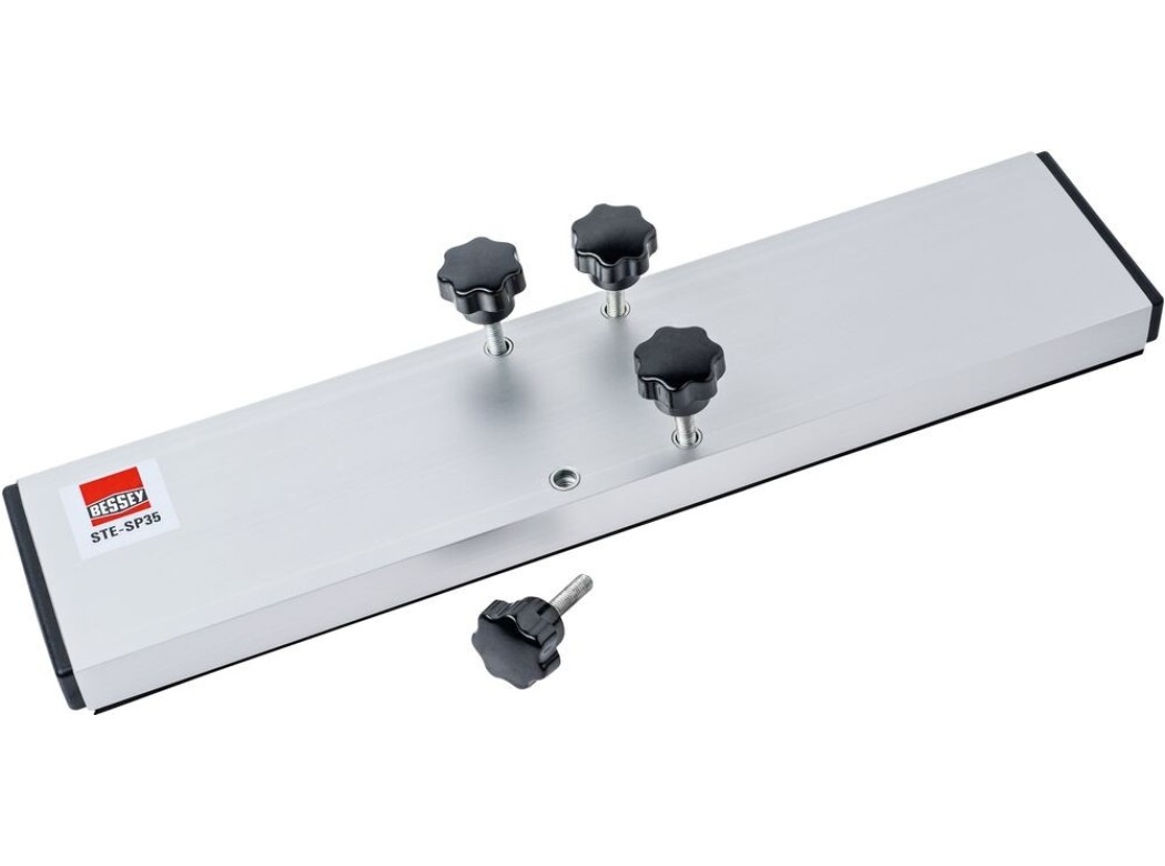 Placa apoyo sp35 para puntales ste 355x80x22mm bessey