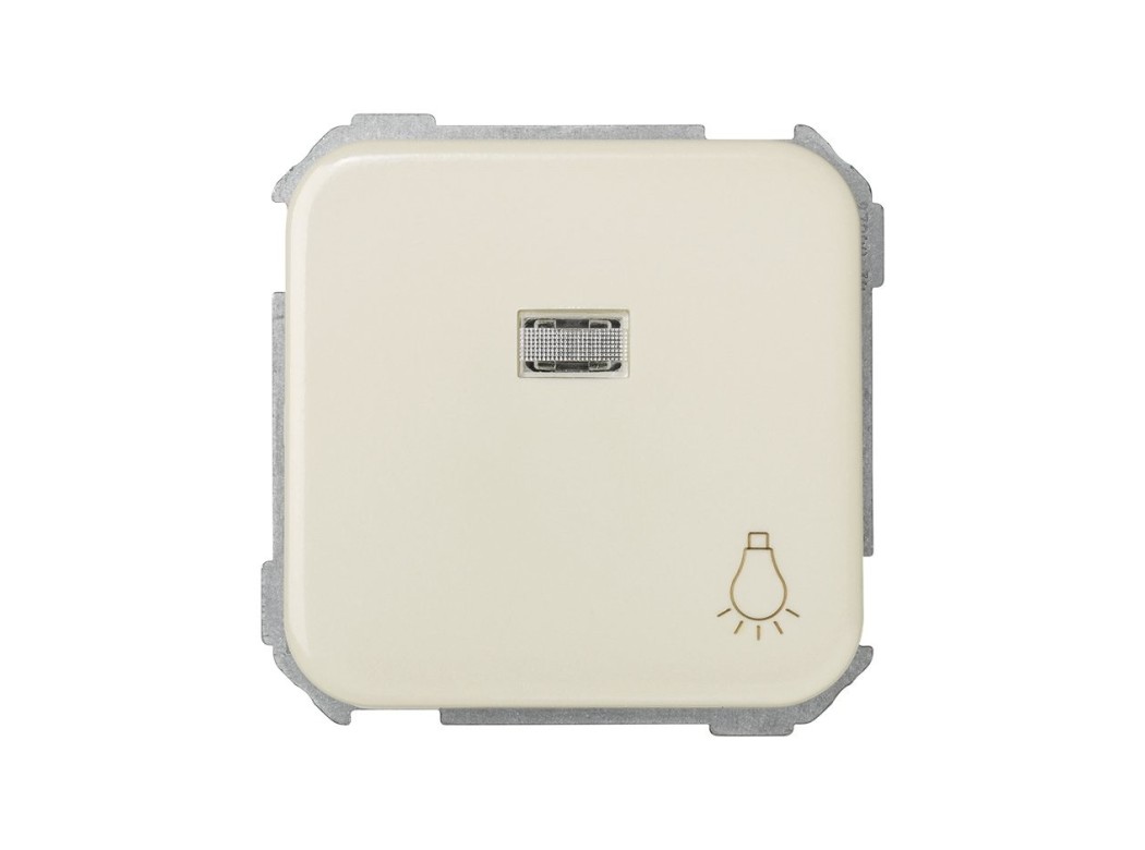 Pulsador luz con luminoso marfil s31 simon