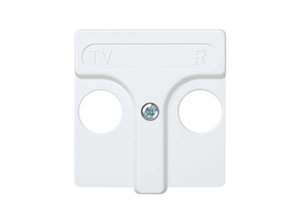 Tapa toma r-tv blanco s27 play simon