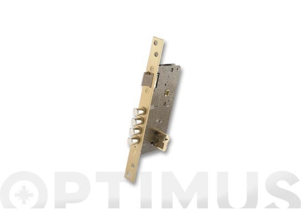 Cerradura seguridad embutir 700b/50-ds15/70d cromo mate ezcurra