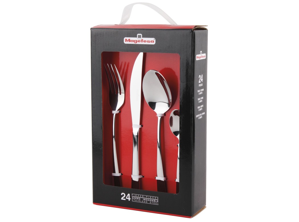 Cuberteria 24 piezas vera magefesa