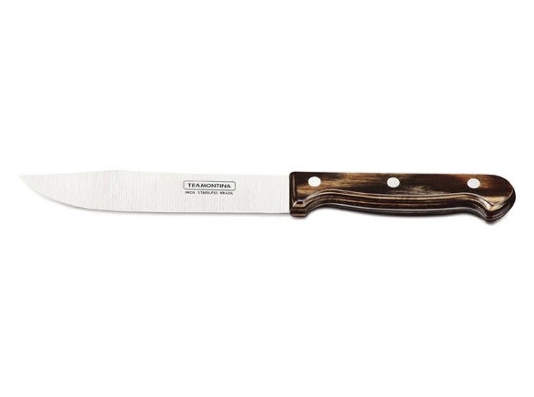 Cuchillo cocinero poliwood castaÑo 15cm tramontina