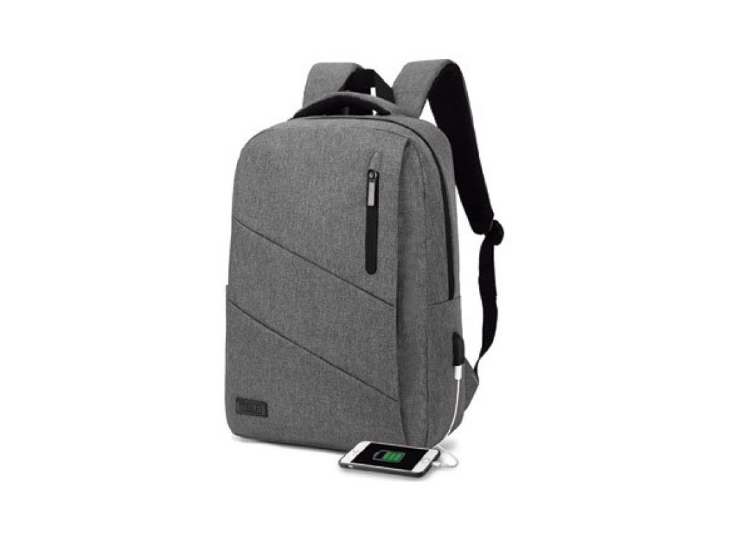 Mochila para portatil city 15,6´ gris subblim