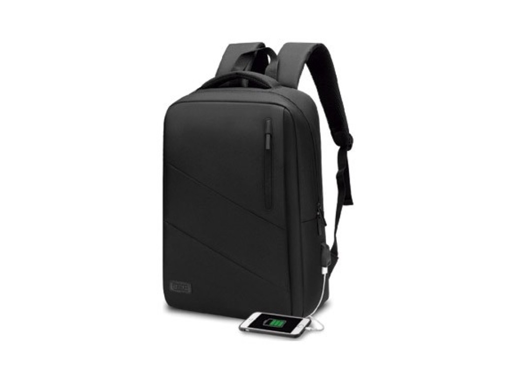 Mochila para portatil city 15,6´ negro subblim