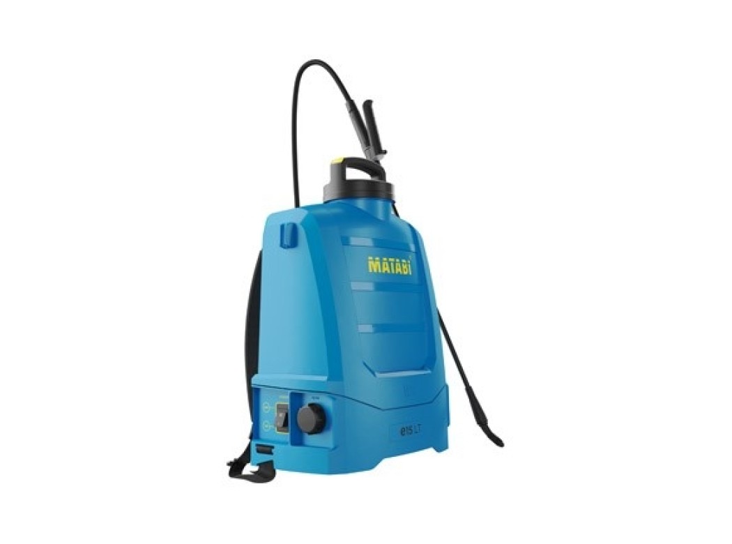 Pulverizador mochila bateria e15lt 15 l 12 v 2,5 ah matabi