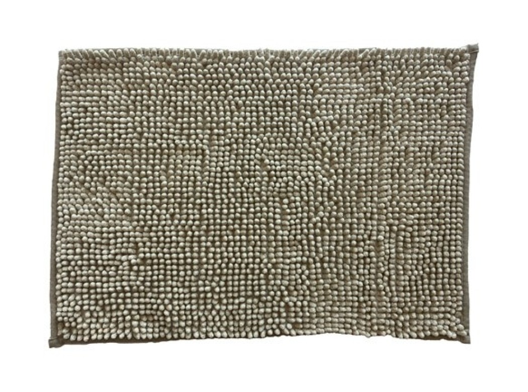 Alfombra de baÑo 40x60 cm beige epid