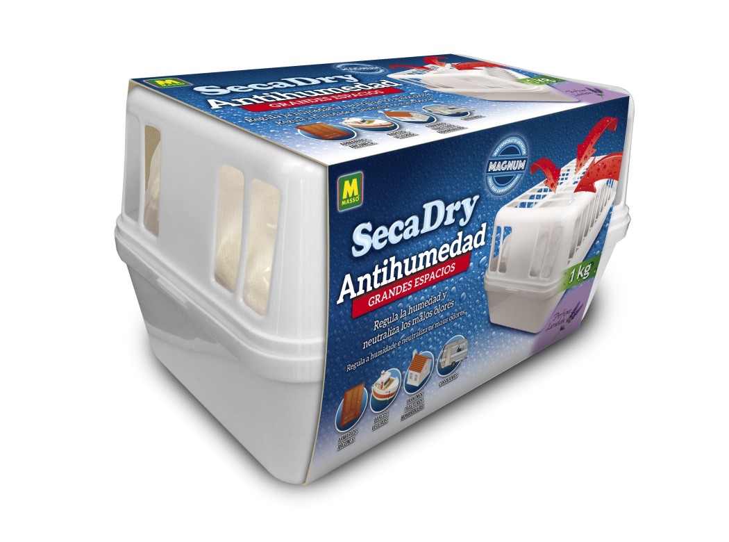 Antihumedad dispositivo + recarga 1000 gr secadry neutro masso